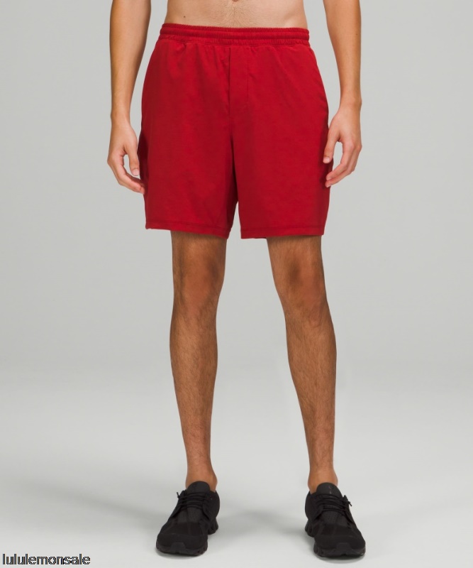 Lululemon Deutschland DELULU825 | Pace Breaker Gefüttert Kurz 7 Sport Rot